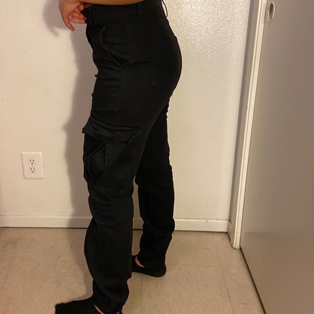 Black Cargo Pants